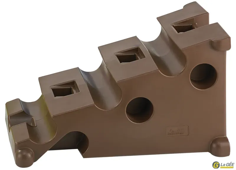Pas Cher Spa d&rsquo;obstacle Easypro-Jump 100x50x60 cm Chocolat
