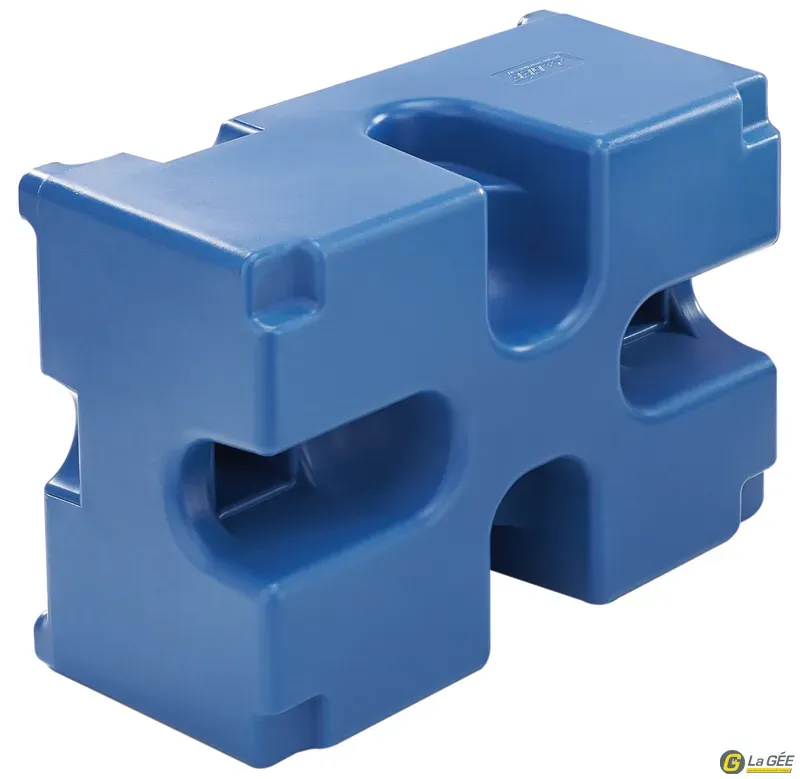Multibase d&rsquo;obstacle Easypro-Jump 75x55x38 cm Bleu Seulement Aujourdhui