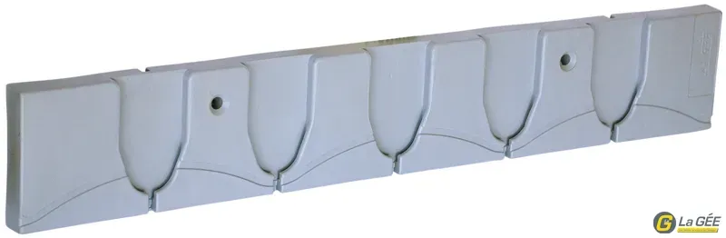 Meilleur Choix Platine Proclip pour crochets ou porte-bride Gris