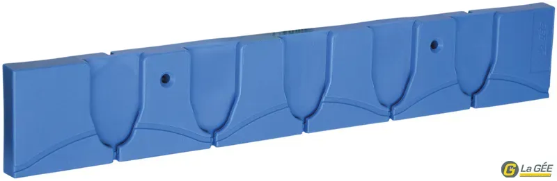 Platine Proclip pour crochets ou porte-bride Bleu Nouvelle Collection