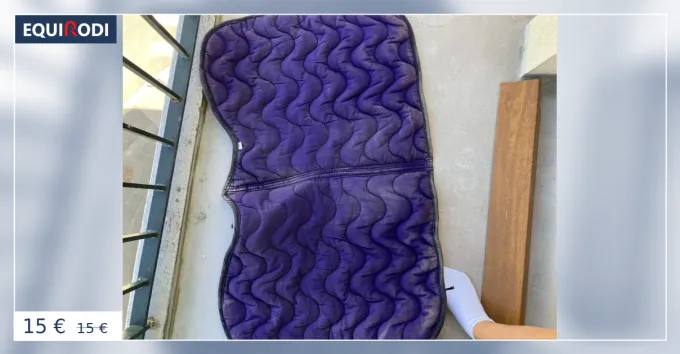 Meilleure Vente Tapis de selle Equithme violet