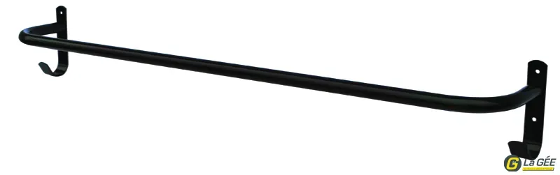 Offre Limite Porte-couverture mtallique Noir