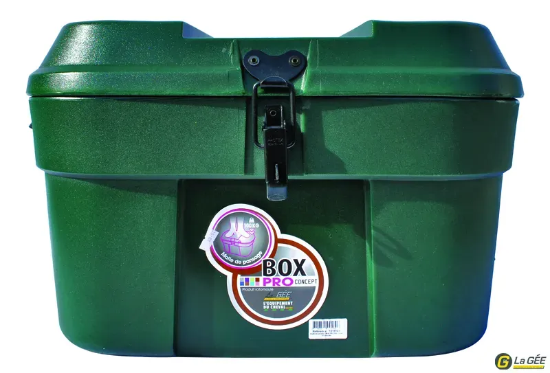 Malle de pansage Box Pro XXL Vert Acheter En Ligne