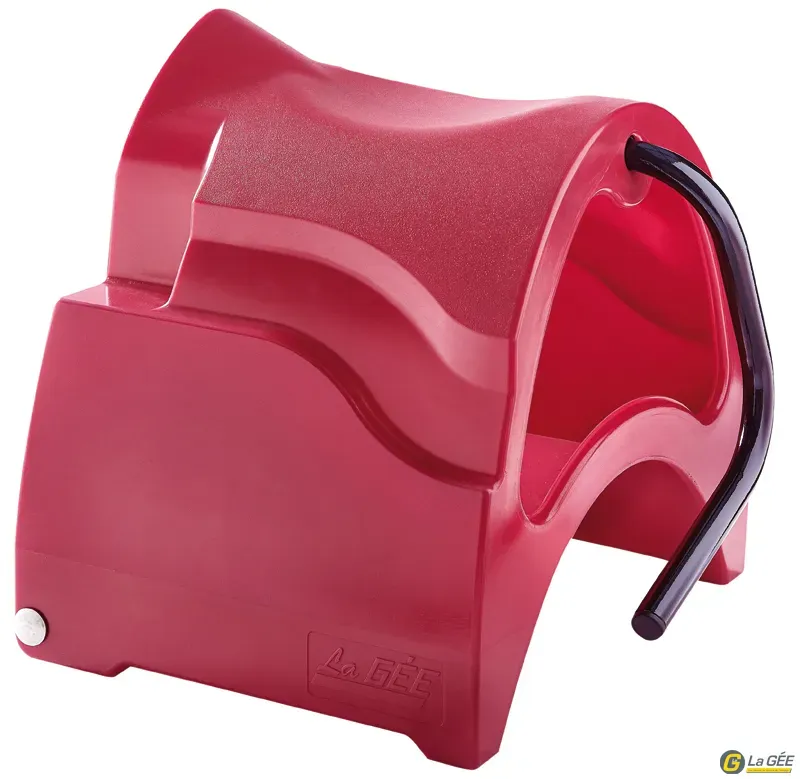 Marque Porte-selle roulant empilable Saddle Box Rouge