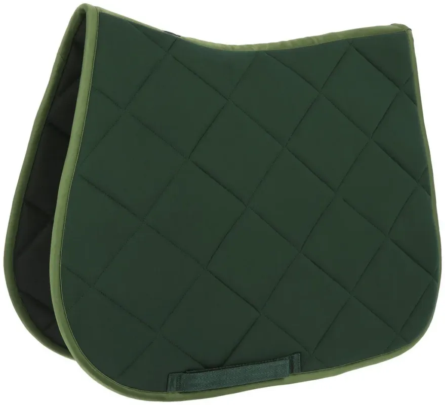 Tapis de selle Riding World Essentiel - Cheval - Vert fonc Soldes