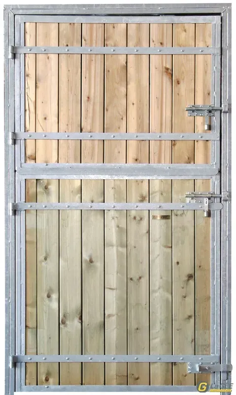 Livraison Gratuite Porte de box complte STANDARD Tirant gauche pin du nord