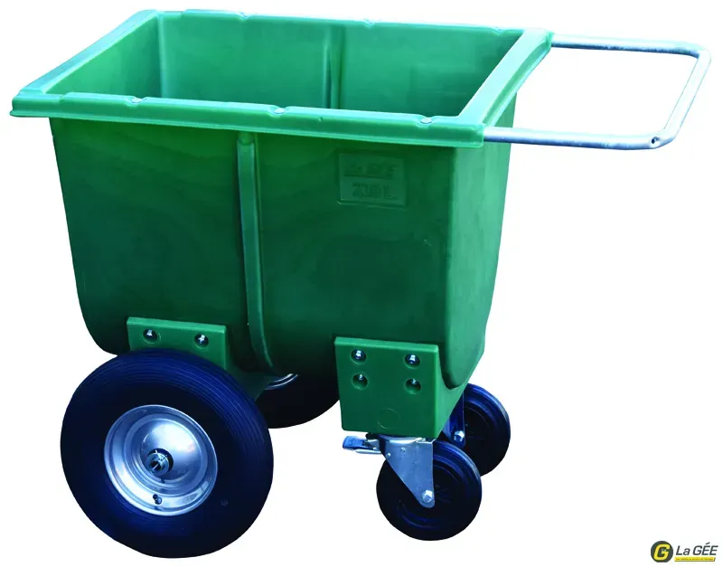 Offre Limite Chariot aliment Pro-Feed 230L vert