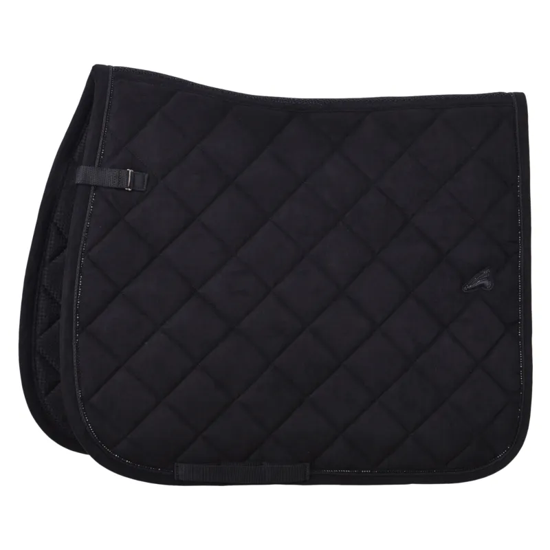 Offre Du Jour Tapis de selle Euro-Star Suede Dressage - Cheval - Noir