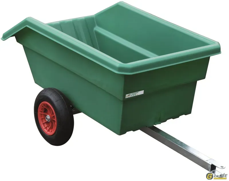 Remorque avec cuve basculante 350 L Jusqu puisement Des Stocks