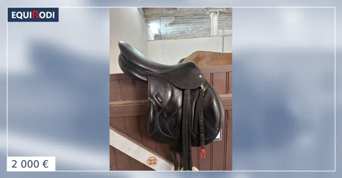Selle devoucoux chiberta noire 17,5 Produit De Marque