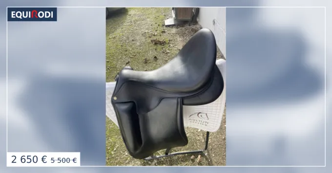Selle dressage Aulion 17 / 17,5 Satisfait Ou Rembours