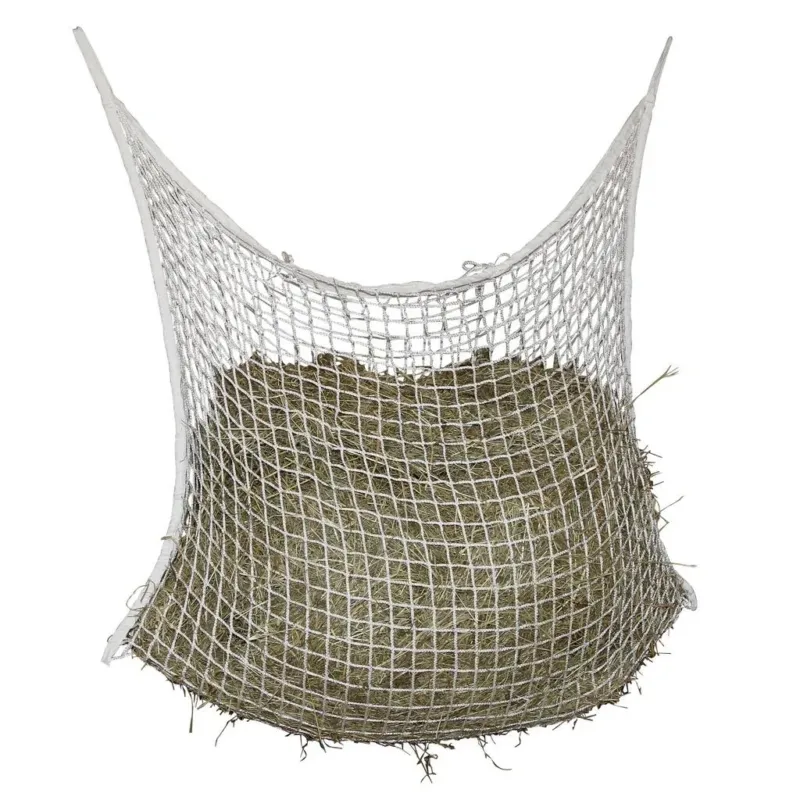 Expdi Aujourdhui Filet  foin 120×90 cm blanc mailles 3×3 cm
