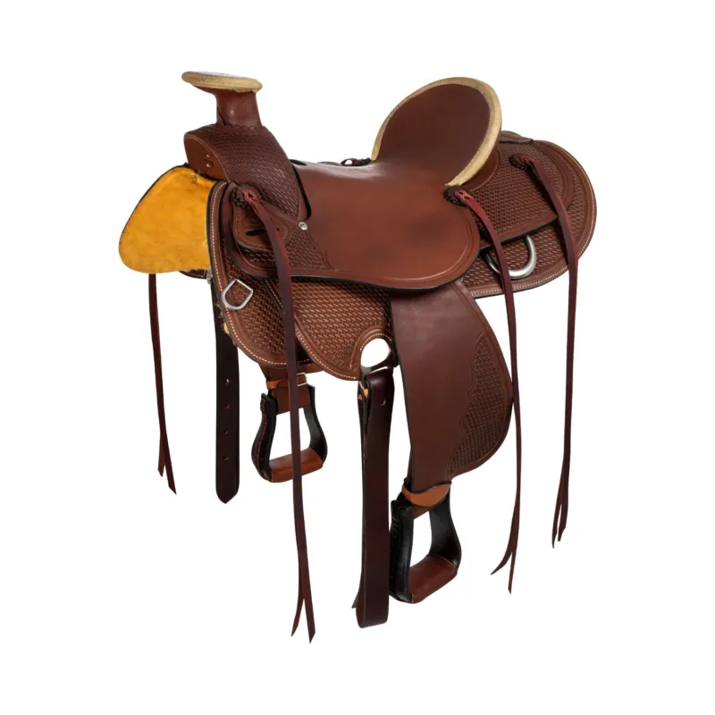 Nouvel Arrivage Selle de ranch Denver – 17&Prime; – Chocolat