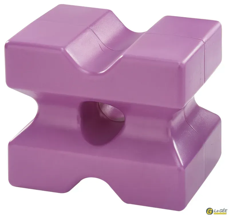 Marque Cube d'obstacle 56 x 36 x 45 cm Mauve