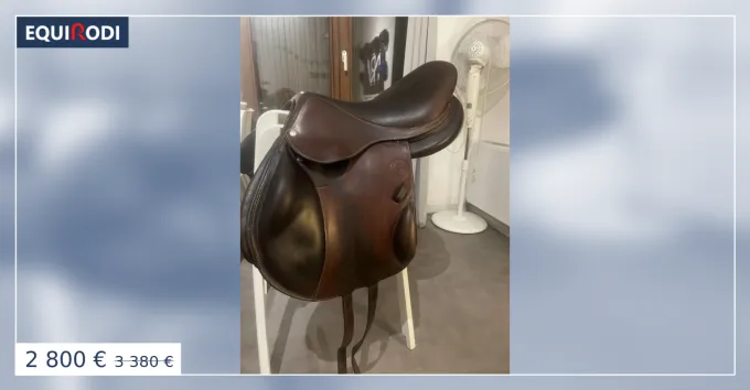 Selle Forestier 17 pouces Boeckelo 2A Chtaigne Expdi Aujourdhui