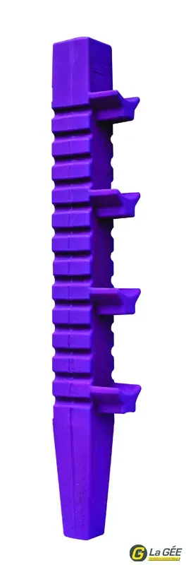 Chandelle 1,10 m EASYPRO-JUMP (sans embase) Mauve Vente Directe