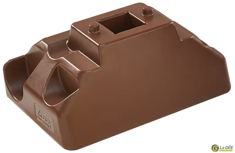Bon March Embase d'obstacle Easypro-Jump marron Chocolat