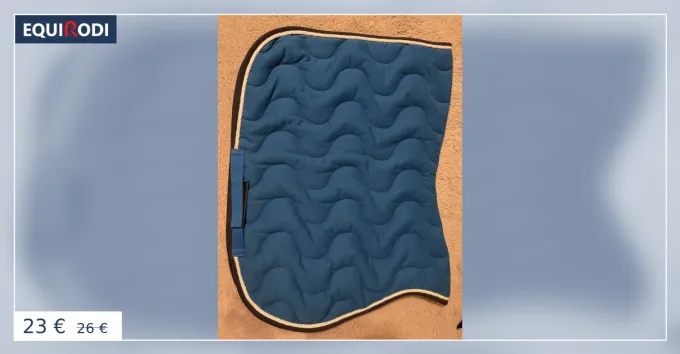Tapis equitheme bleu roi Livraison Gratuite