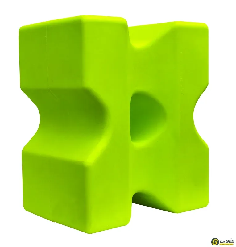 Expdi Aujourdhui Cube d'obstacle vert pistache