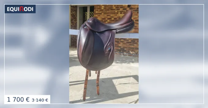 Selle dressage Prestige Venus K - marron - Taille 17 Meilleur Prix