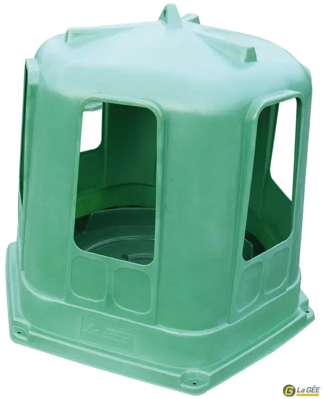 Expdi Aujourdhui Cloche foin rsine RPE petit modle avec fond