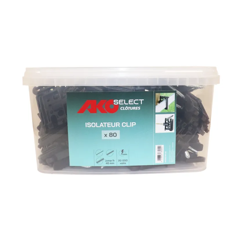 Isolateur clip Maxi Tape pour ruban (x80) Rduction