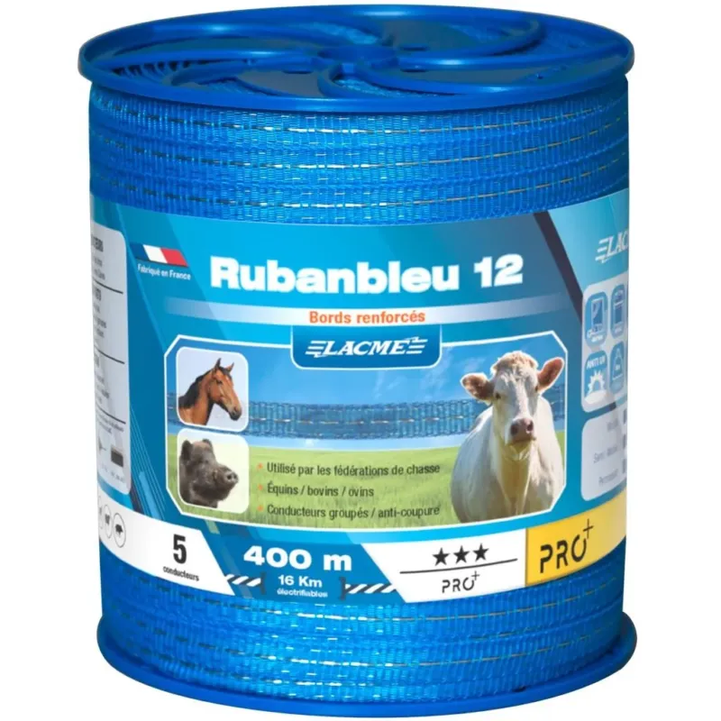 Achetez Aujourdhui Ruban bleu 12mm 5 conducteurs mixtes 0,25mm 400m