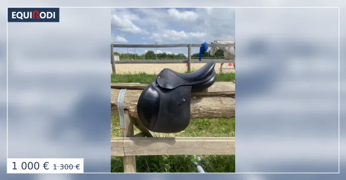 Selle obstacles Eric Thomas 17 pouces Meilleur Prix