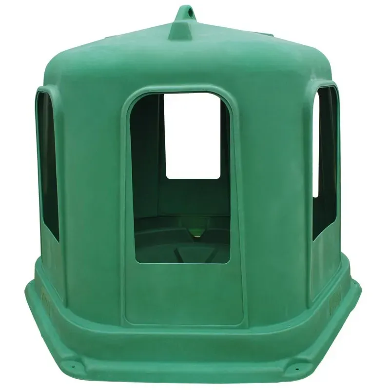 Cloche foin hexagonal avec fond grand modle Expdition Rapide