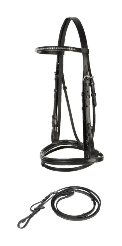 Offre Limite Bridon Horze Weston - Grand cheval - Noir