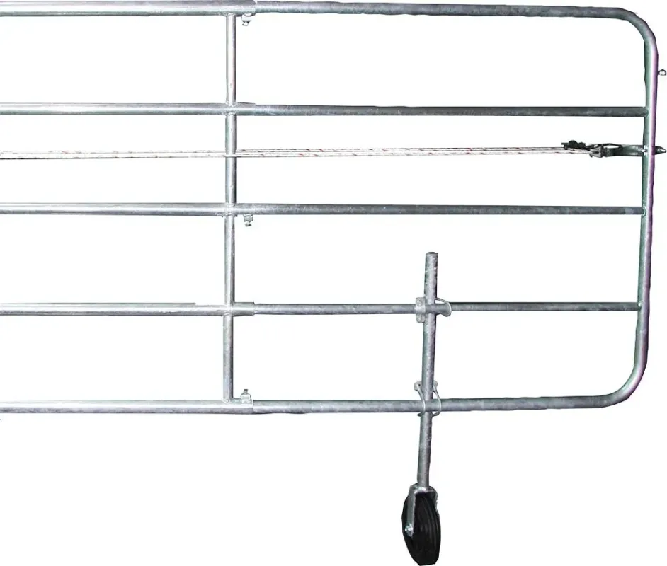 Haute Qualit Roue de support pour portes de prairie fixes