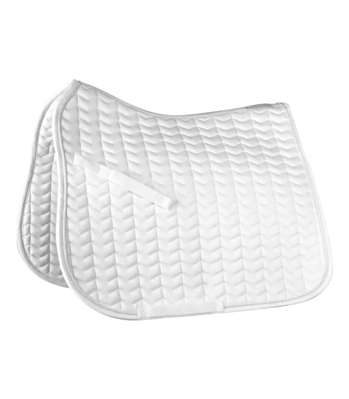 Tapis de selle Waldhausen Classic - Mixte - Blanc / blanc Vente Directe