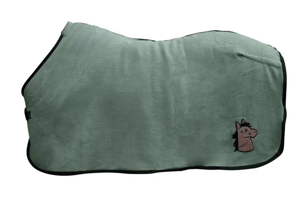 Vente Directe Couverture schante Mia pour shettys HKM - 85 cm - Sauge