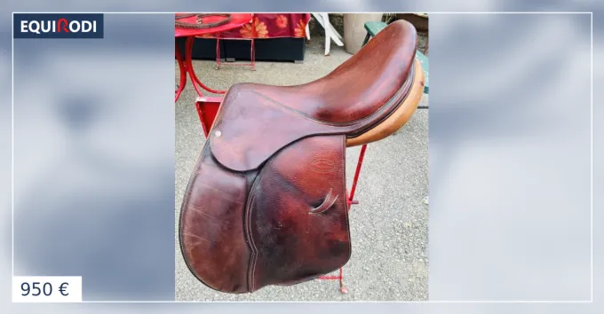 Marque Vends selle devaucoux 17 pouces havane