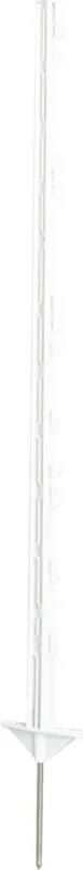 Piquet en plastique blanc 1,05 m (x10) Pas Cher