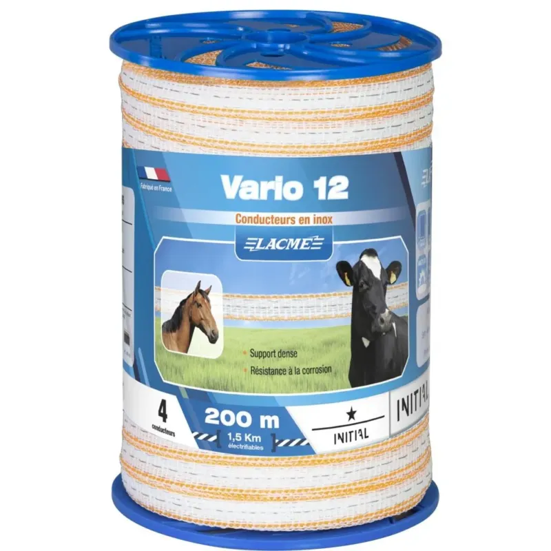 Ruban Vario 12 mm - 200 m LACME Commander Vite