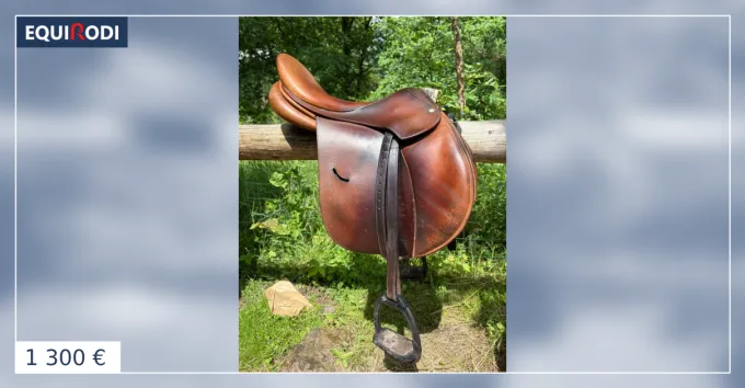 Selle Childric CSO 17,5 double quartier bon tat Must-Have