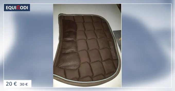 Affaire Saisir Tapis de selle marron