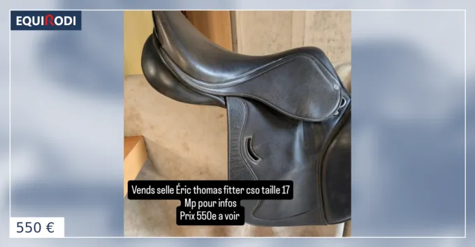 Selle ric thomas fitter cso doublee Nouvelle Collection