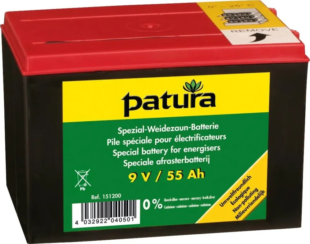 Pile spciale 9 V / 55 Ah Vente Directe