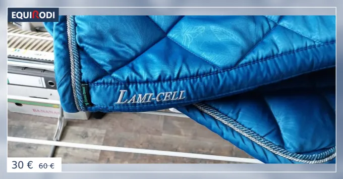 Tapis selle Lami-cell bleu Produit De Marque
