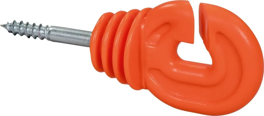 Super isolateur annulaire rouge filetage bois 6mm (x25) Nouvelle Collection