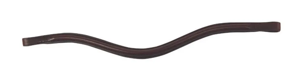 Livraison Gratuite Frontal Collegiate en vague cuir IV - Grand cheval - Marron