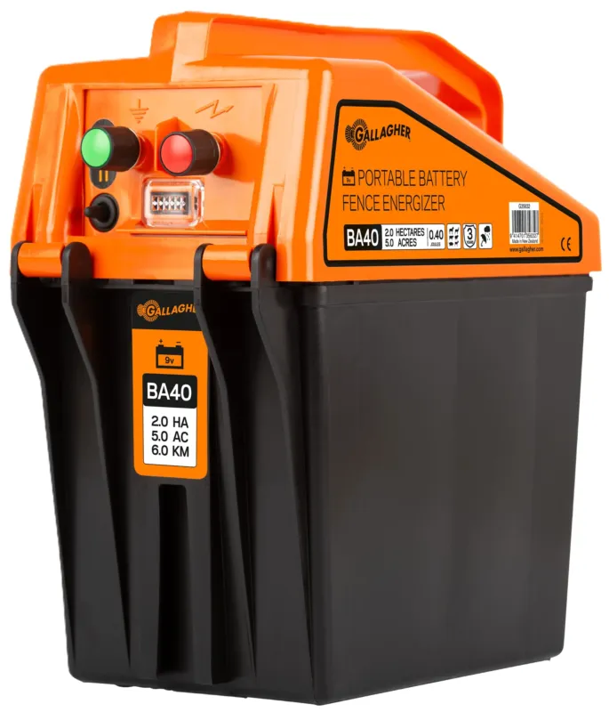 Rduction lectrificateur batterie 9/12 V BA40 GALLAGHER