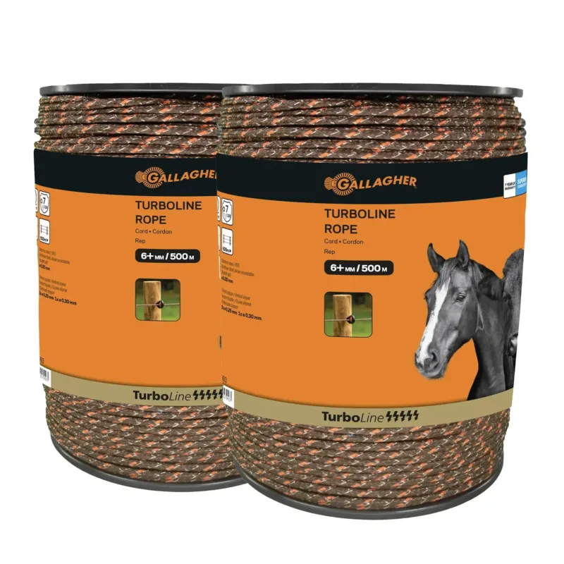 Marque Cordon Paquet DUO TurboLine tress terra 2x500 m