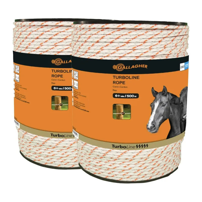 Cordon Paquet DUO TurboLine tress blanc 2x500 m Marque