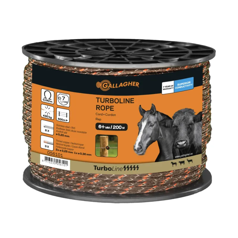 Must-Have Cordon TurboLine tress terra 200 m GALLAGHER