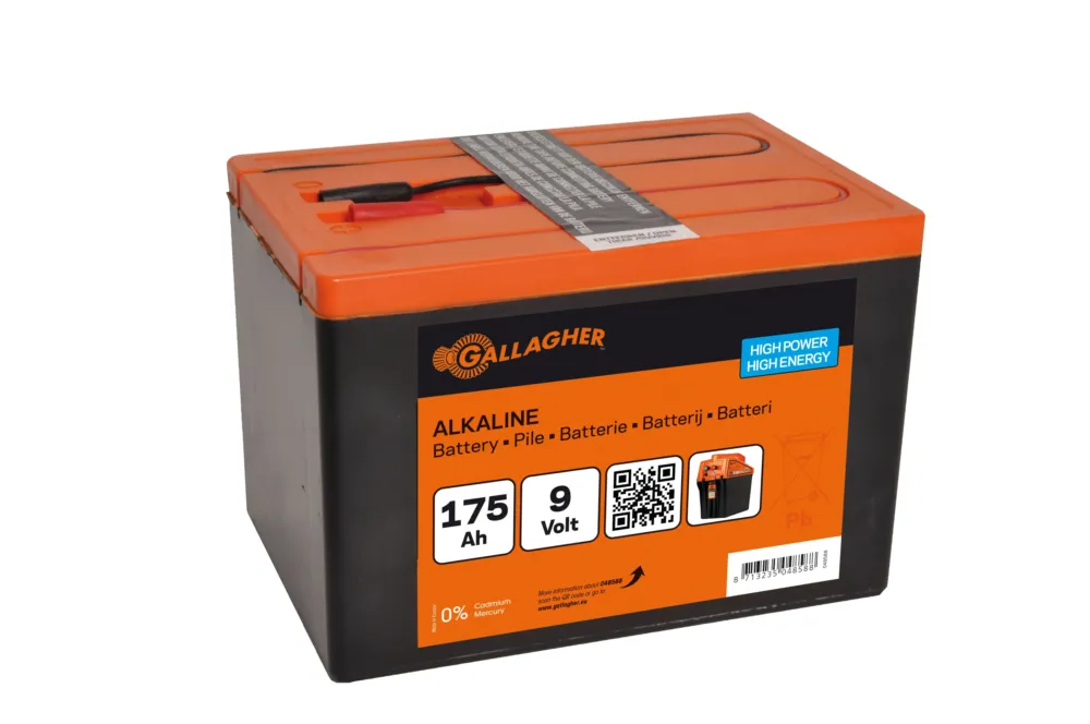 Pile Powerpack 9V/175Ah GALLAGHER Expdition Rapide