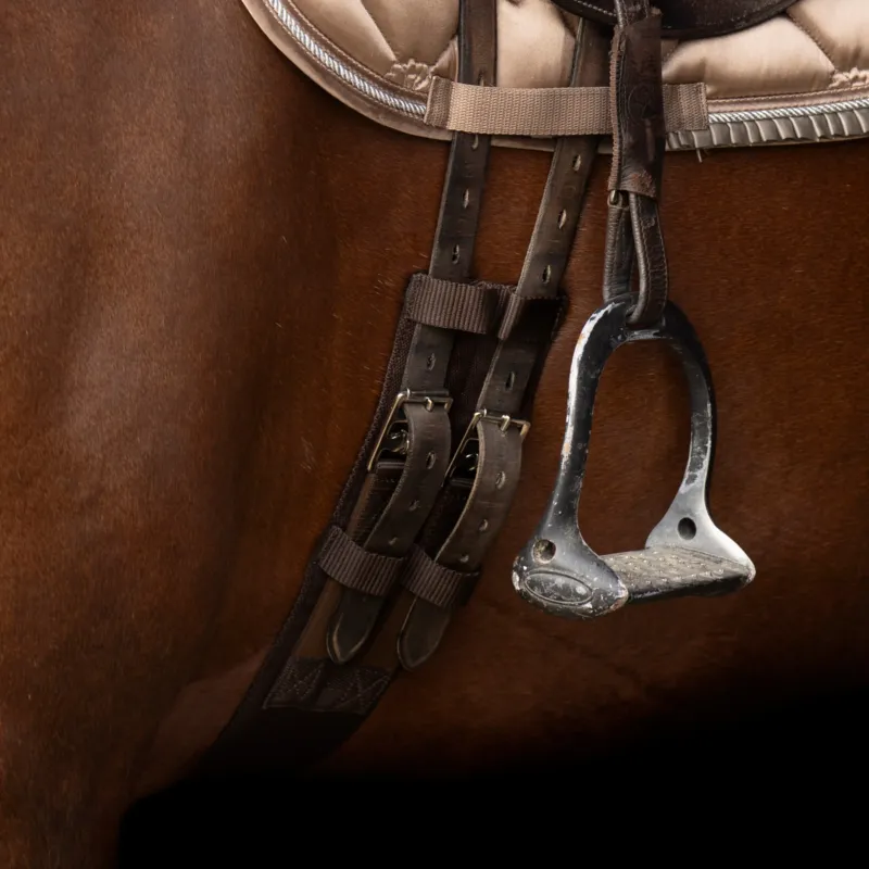 Soldes Sangle de dressage Imperial Riding Core - 80 cm - Marron