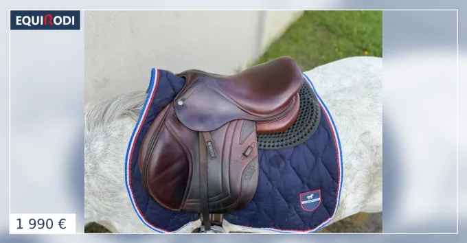 Promotion Selle CWD junior 15,5 doublee veau